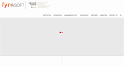 Desktop Screenshot of fyrsoft.com
