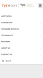Mobile Screenshot of fyrsoft.com